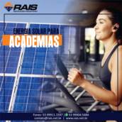 Energia solar para academia