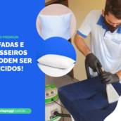 Higienização de almofadas e travesseiros