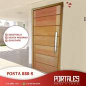 Portas Pivotantes em Madeira – Portales Portas e Janelas no Ninho Verde II Eco Residence