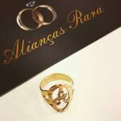 Anel Tradicional Ouro 18k Infantil com 1.5Gr 