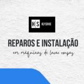 Reparos e Instalação em máquinas de lavar roupas