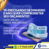 Saques Aniversários do FGTS Sem Consulta ao SPC ou SERASA