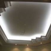 Forro em Gesso com Luminária Led