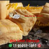 Bala de Coco Tradicional sabor Maracujá