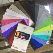 30 opções de cores em Corano Ecológico
