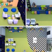 Projeto de sala de descompressão em Bauru