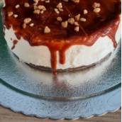 Cheesecake com caramelo