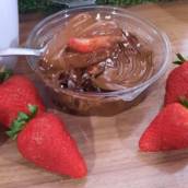 Escondidinho nutella com morango