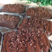 Bolo gelado brigadeiro