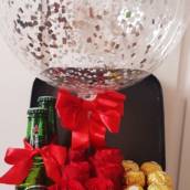 Presente na Caixa - Suitcase Beer Flower