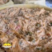 Torta salgada de frango