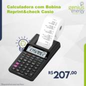 Calculadora Com Bobina Reprint&Check Cassio 