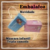 Máscara Infantil Tripla Camada