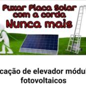Locação de elevador módulos fotovoltaicos 