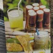 Suco de Cana com Caldo de Cajú 