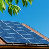 Instalação de energia solar para residência