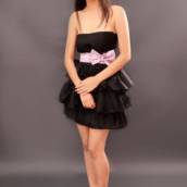 Vestido curto preto em Bauru
