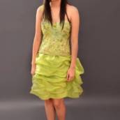 Vestido curto amarelo limão em Bauru