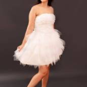 Vestido curto branco em Bauru