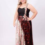 Vestido estampado vintage Plus Size em Bauru