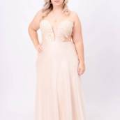 Vestido creme Plus Size em Bauru