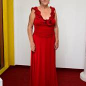 Vestido vermelho Plus Size em Bauru