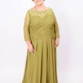 Vestido verde oliva Plus Size em Bauru