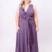 Vestido lilás Plus Size em Bauru