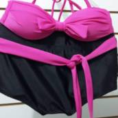 Biquini Rosa com Shorts em Bauru