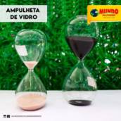 Ampulheta de vidro