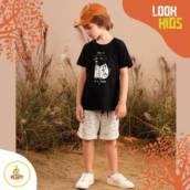 Lindo conjunto com short moletinho