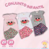 Conjunto infantil feminino em Bauru