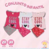 Conjunto para menina infantil em Bauru