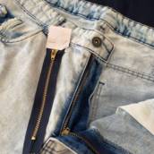 Zíper metal para calça jeans ou saia braguilha Bauru