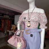 Cropped estampado Bauru