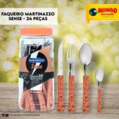Faqueiro martinazzo sense - 24 peças