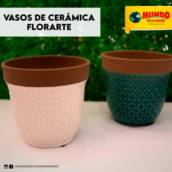 Vasos de cerâmica florarte