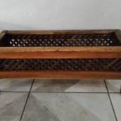 Floreira de Madeira 85 x 34 cm