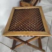 Mesinha de centro para decoração  54 x 50 x 40 cm de altura