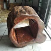 Tronco de Arvore Decorativo 53 x 60 x 38 cm