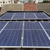 Instalação de energia solar para residência