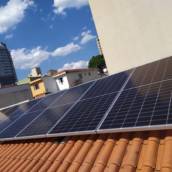 Instalação de placa solar