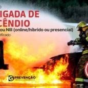 Curso de Brigada de Incêndio NI, NII ou NIII
