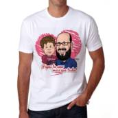 Caricatura para camisetas 