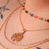Conjunto de Colares Folheados Bauru