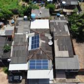 Instalação de energia solar para industrias
