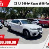X6 4.4 32V 4P 50I 8 CILINDROS COUPÉ BI-TURBO AUTOMÁTICO em Bauru