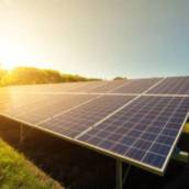 Instalação de energia solar para área rural