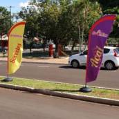 Wind Banner para Sorveteria Bauru