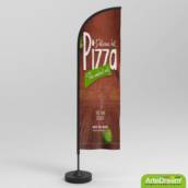 Wind Banner - Propaganda de Calçada em Bauru
